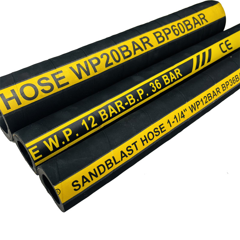 15ft Sandblasting Hose 1/2" ID - Heavy Duty Abrasive Blast Hose For Sandblaster Equipment